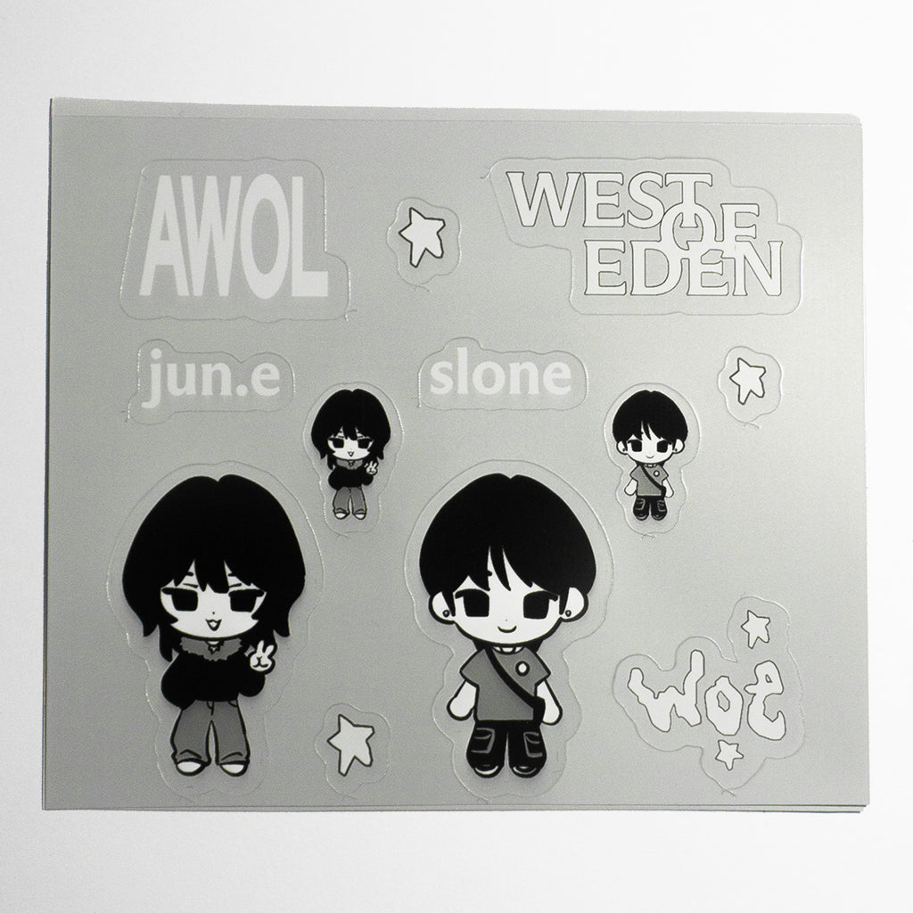AWOL Sticker Sheets